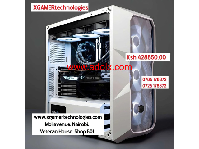 High end custom PC with accessories and warranty