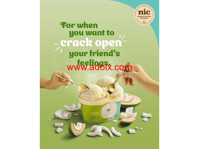 Indulge in NIC Tender Coconut Ice Cream Delight