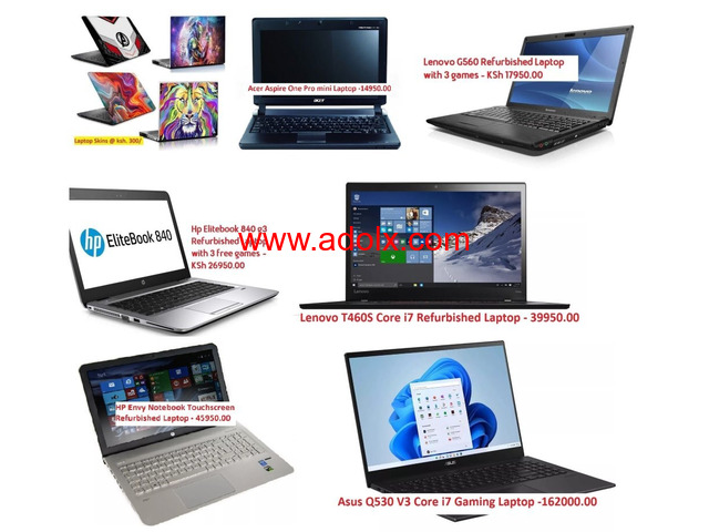 ex UK notebooks and gaming laptops with free games