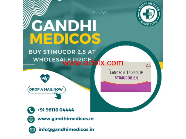 Buy Stimucor 2.5 Treat Breast Cancer: Gandhi Medicos