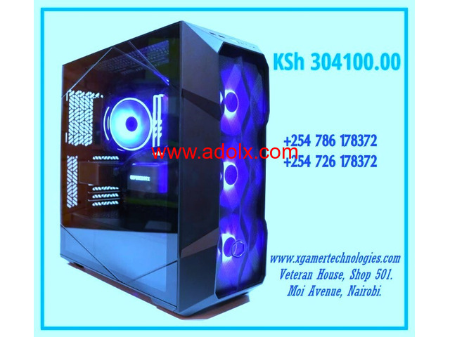 Core i7 custom PC with gaming accessories combo