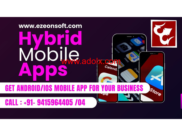 Ezeonsoft is best mobile application development company in Lucknow