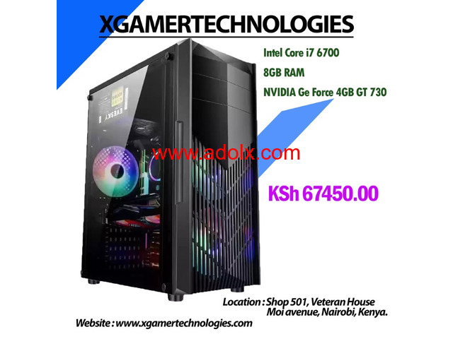 Core i7 custom computer with 3 PC games bonus