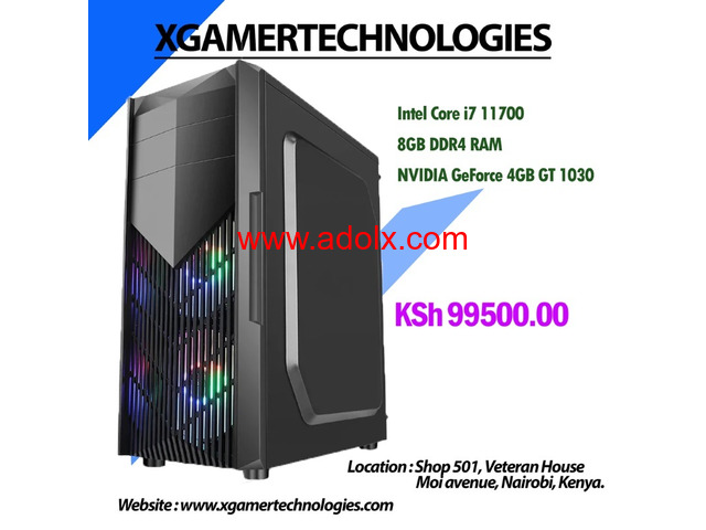 Core i7 11thgen custom computer with PC games bonus