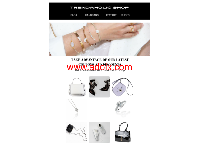 Shopaholic Coupon and Discount on Jewelry | Trendaholic Shop