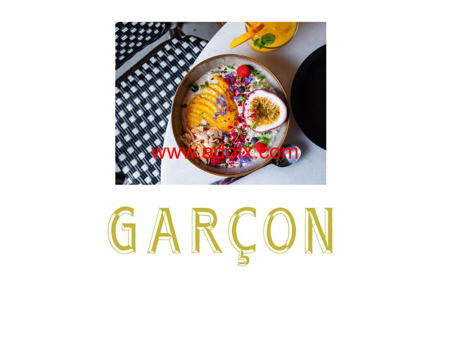 Restaurant near me - Garcon