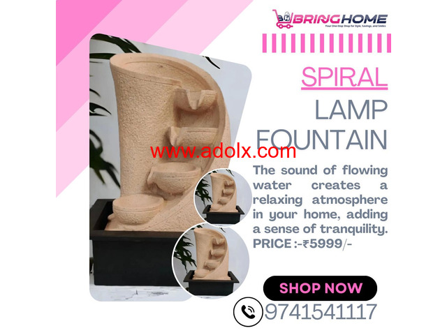 SPIRAL LAMP FOUNTAIN