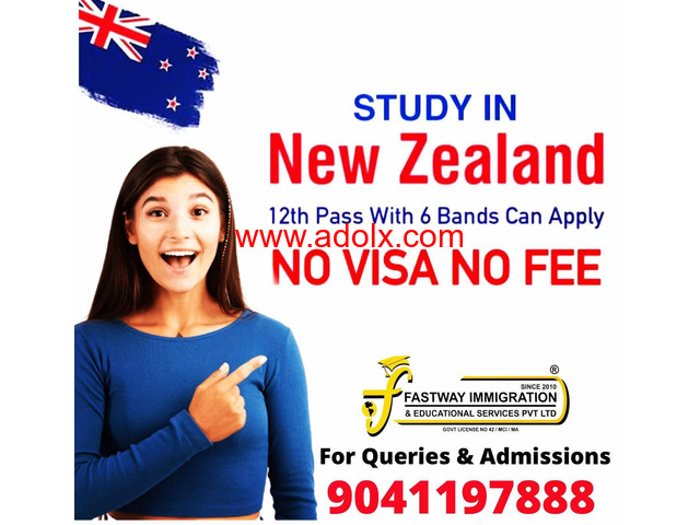 STUDY IN NEW ZEALAND -NO VISA NO FEE