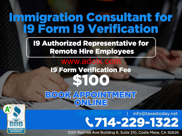 Immigration Consultant Placentia