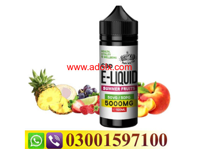 CBD E-Liquid 5000mg Summer Fruits In Pakistan