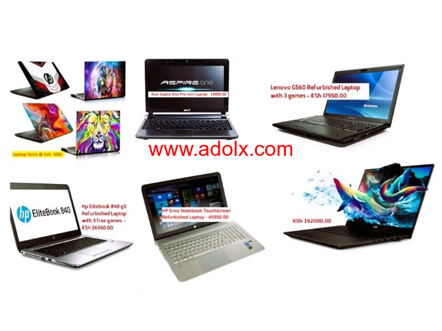 Refurbed Laptops (HP, Lenovo, ASUS) with free games