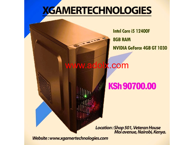 Intel Core i5 desktop PC with SSD storage and free games