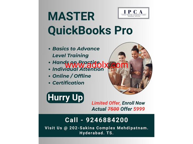 QuibkBooks Training in Hyderabad