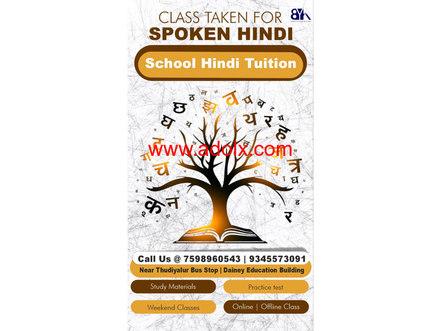 Hindi Language Course in Coimbatore