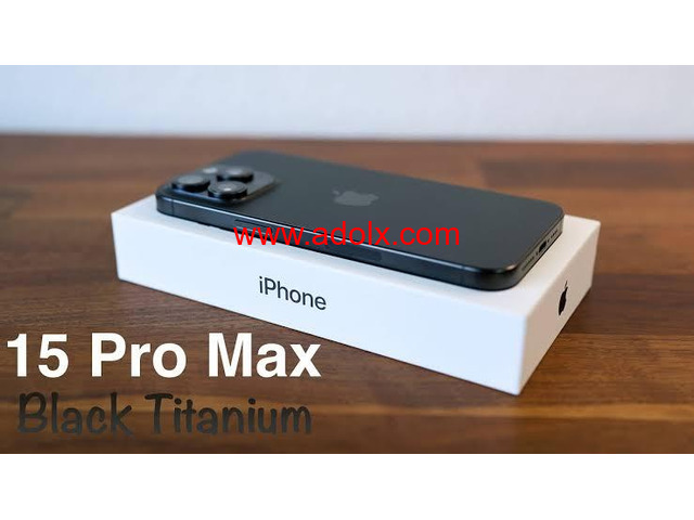 iPhone 15 pro Max in pristine condition. Call or WhatsApp +91-8168558675