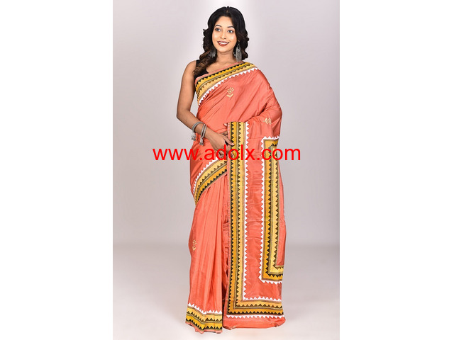 Pattachitra Silk Saree