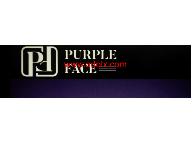 Purple Face Unisex Salon