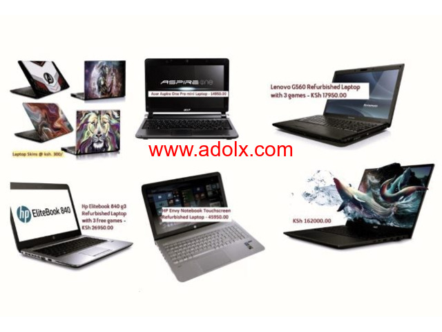 On offer refurbished Laptops used lightly with 3 free games