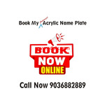 Raichur's Best Acrylic Name Plates with Free Shipping