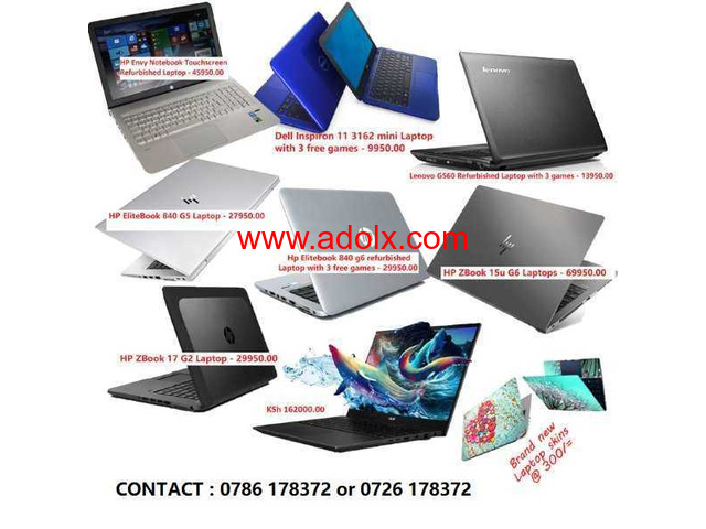 Offer on lightly used laptops with free games bonus