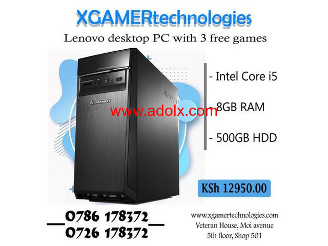 Refurbished core i5 Lenovo desktop PC with bonus