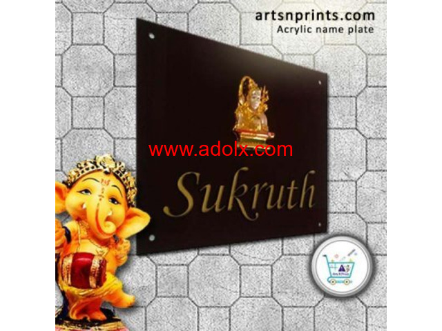 Design Your Own Acrylic Nameplates near Raichur