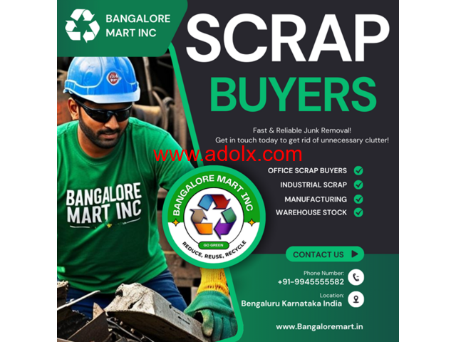 Scrap Buyers and Dealers in Bangalore