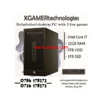 Recertified core i7 HP business tower PC with free games