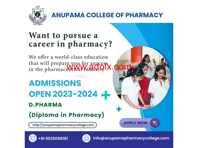 Start Your Pharmacy Career at ACP - Best D Pharmacy College in Mahalakshmipuram