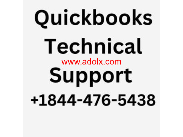 QuickBooks Technical  Support +1-844-476-5438
