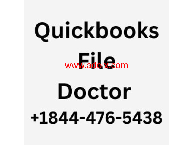 QuickBooks file doctor +1-844-476-5438