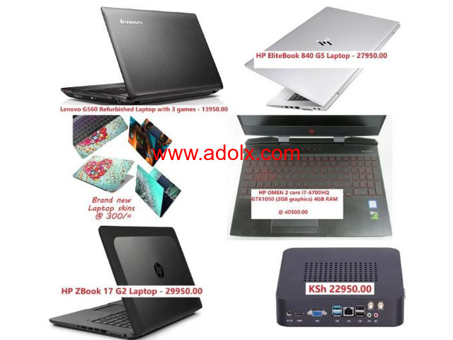 Clean ex-UK Laptops and mini PCs with games bonus