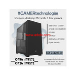 Custom crafted XgamerTechs 14th gen Core i7 desktop