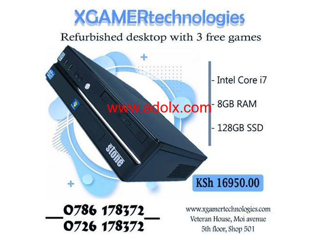 Clean lightly used Core i7 Stone Lite desktop PC