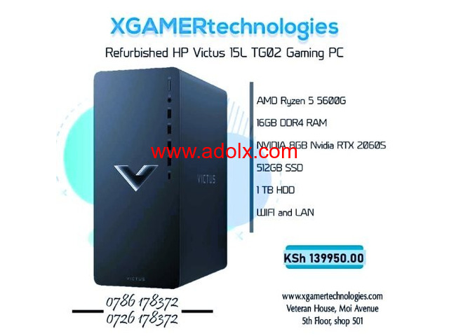 Clean lightly used HP Victus 15 Ryzen 5 tower desktop