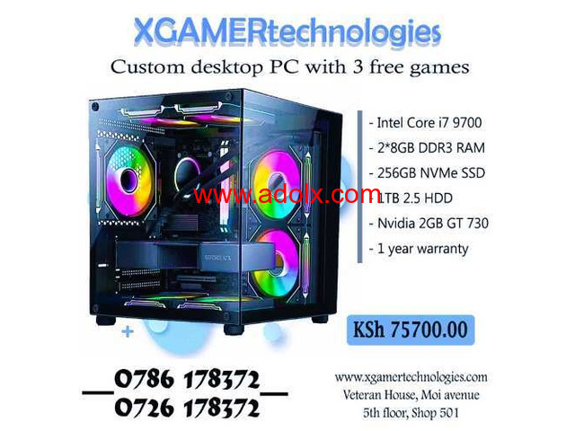 Custom Core i7 XGAMERTechnologies computer build