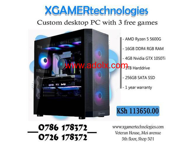Custom Ryzen 5 5600G XGAMERTechnologies PC build