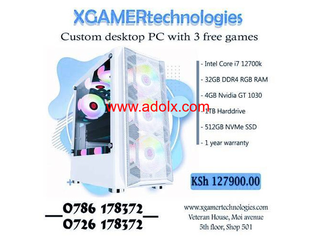 Custom Core i7 12700k XGAMERTechnologies PC build