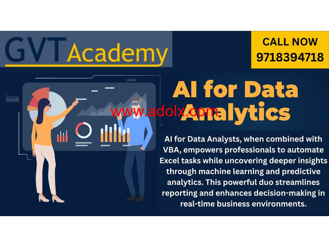 Become a Job-Ready Data Analyst with AI – Join GVT Academy Today!