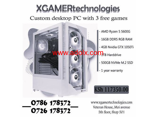 XgamerTechs built AMD Ryzen 5 5600G desktop PC