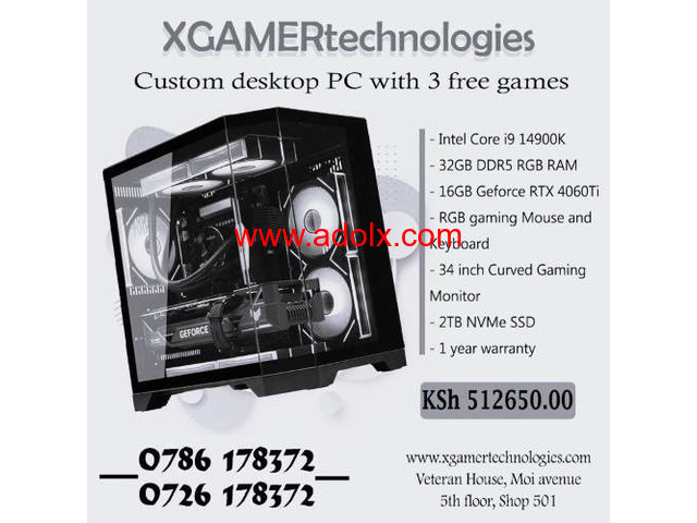 XgamerTechs built high end Core i9 14900K desktop PC