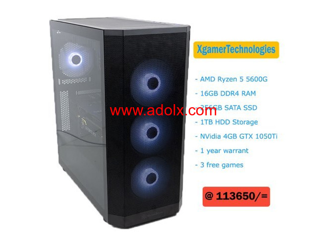 Ryzen 5 custom built 16GB RAM desktop tower