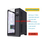 AMD Ryzen 7 custom built mid tower desktop