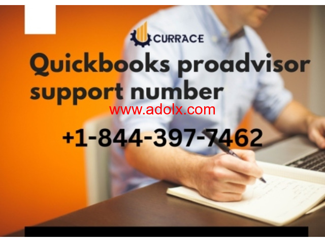 Quickbooks proadvisor support number +1-844-397-7462