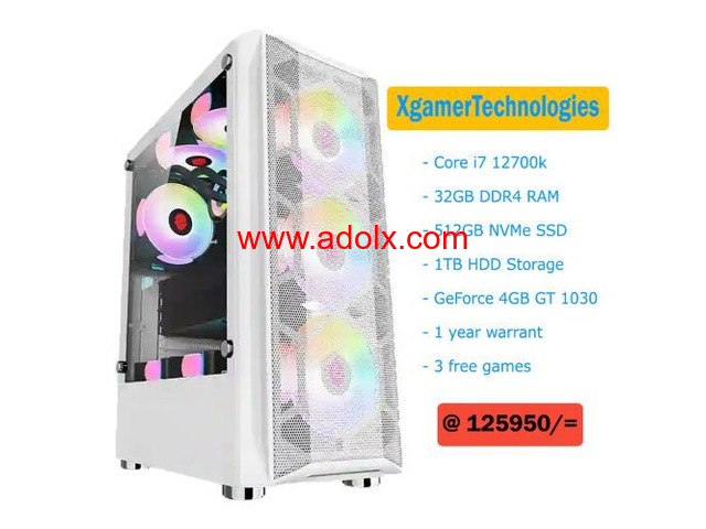 Brand new Core i7 12700k custom built ATX tower PC