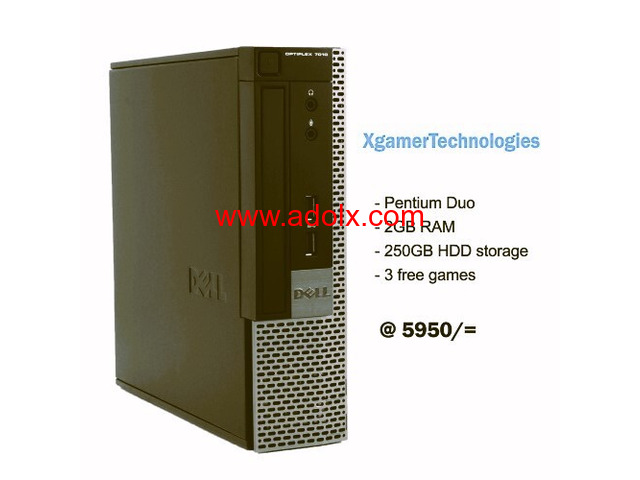 Clean refurbished Dell Optipex desktop PC