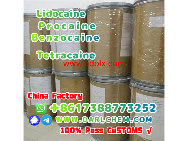 Lidocaine Benzocaine Procaine raw Powder 137-58-6 Factory Direct