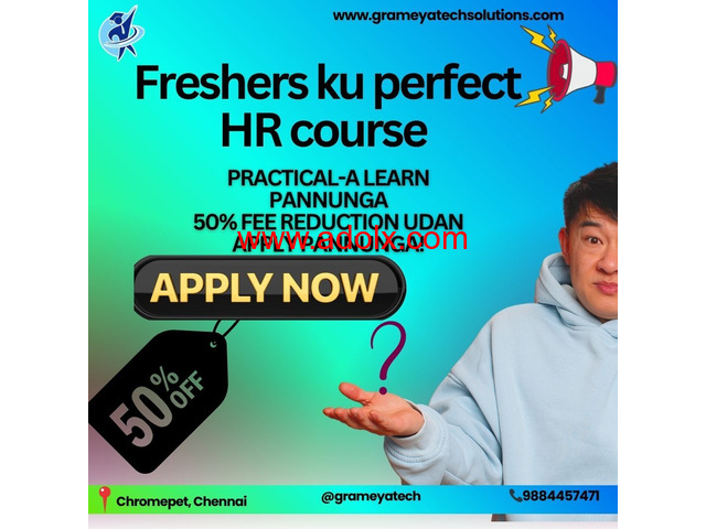 Freshers ku perfect HR course