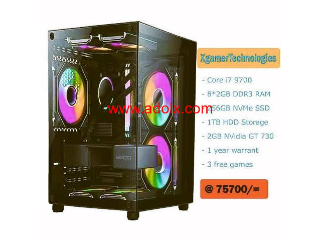 New custom Core i7 9700 mid tower computer