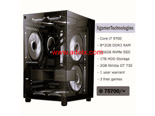 New gaming Core i7 9700 mid tower computer PC